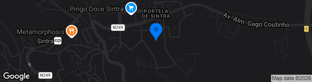 Map showing Estadio do Sport União Sintrense