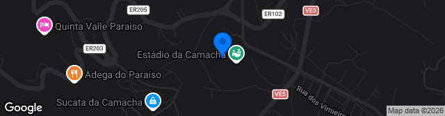 Map showing Complexo Desportivo da Camacha