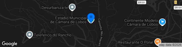 Map showing Estádio Municipal de Camara de Lobos