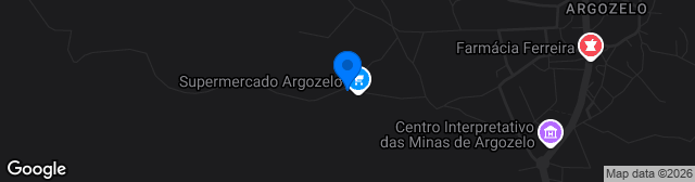 Map showing Campo das Minas