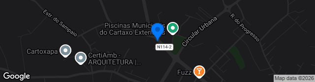 Map showing Campo Das Pratas