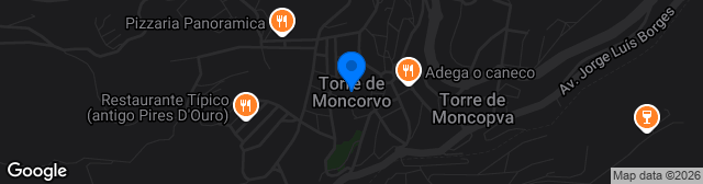 Map showing Estádio Engenheiro José Aires