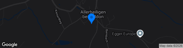 Map showing Sportanlage Allerheiligen