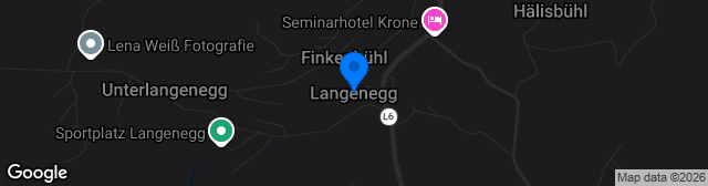 Map showing Sportplatz Fc Langenegg