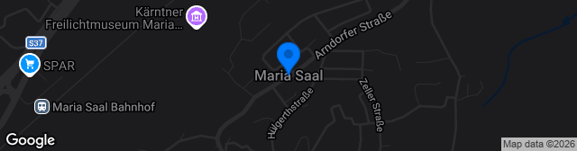 Map showing Sportplatz Maria Saal