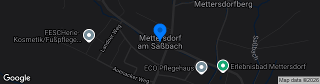 Map showing Sportplatz USV Mettersdorf