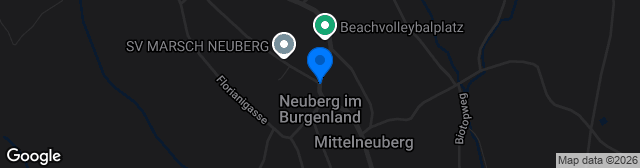 Map showing Sportplatz Neuberg im Burgenland