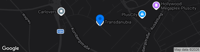 Map showing Transdanubia Sportanlage