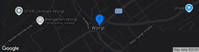 Map showing Sportstadion Wörgl