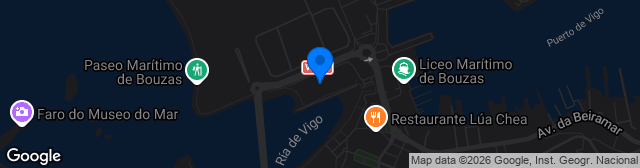 Map showing Estadio Baltasar Pujales