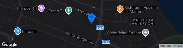 Map showing Stadio Danilo Martelli