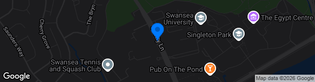 Map showing Sketty Lane