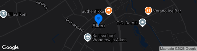 Map showing Terrein KFC Alken