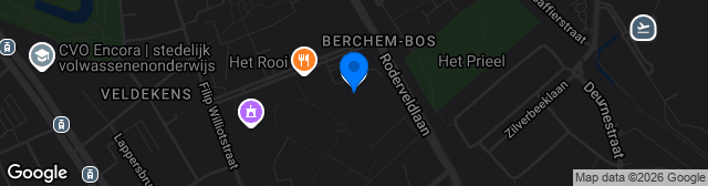 Map showing Ludo Coeckstadion