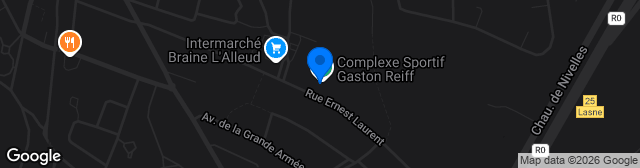 Map showing Stade Gaston Reiff