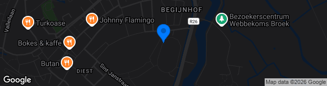 Map showing Stedelijk Sportstadion De Warande