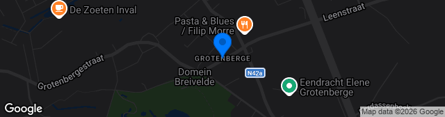 Map showing Terrain Grotenberge