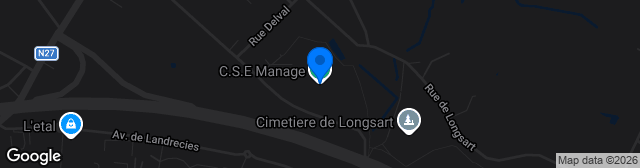 Map showing Stade du Scailmont