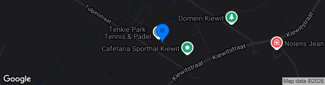 Map showing Sportcentrum Kiewit