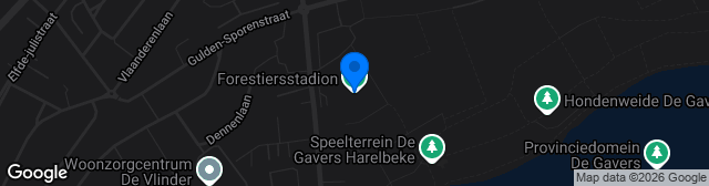Map showing Forestiersstadion