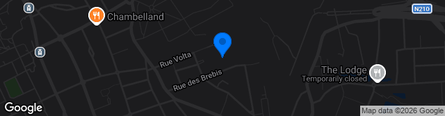Map showing Stade Albert Demuyter