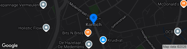 Map showing Stadion FC Kontich