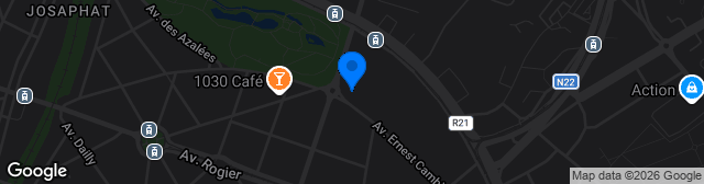 Map showing Stade Chazal