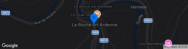 Map showing Complexe Sportif de La Roche