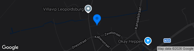 Map showing Complexe Heidestraat