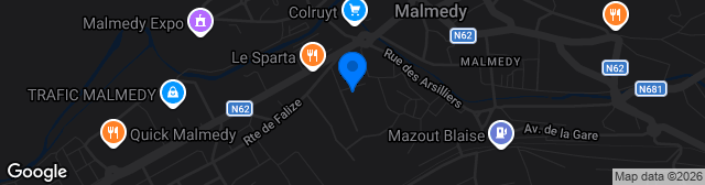 Map showing Stade Jacques Lechat