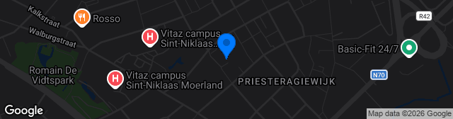 Map showing De Witte Molen
