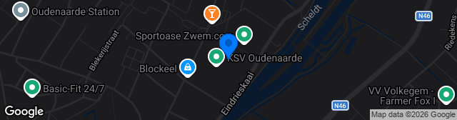 Map showing Burgemeester Thienpontstadion