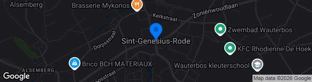 Map showing Wauterbosstadion