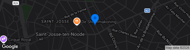 Map showing Stade Communal Georges Pètre