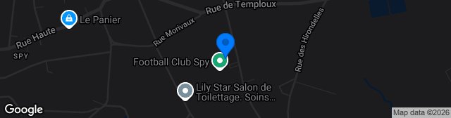 Map showing Stade des Ecureuils