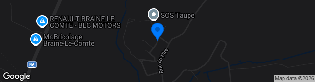 Map showing Au Sans Fond