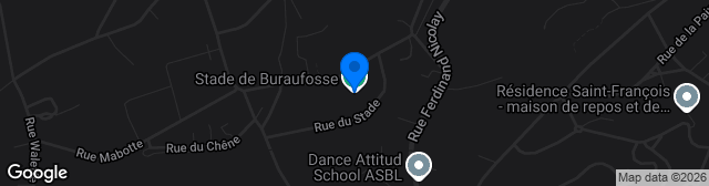 Map showing Stade de Buraufosse
