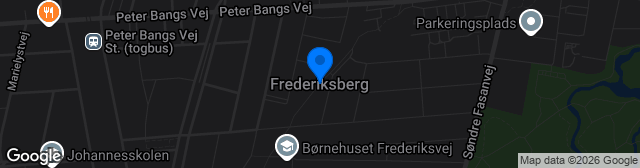Map showing Frederiksberg IP