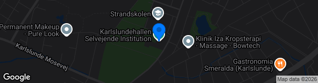 Map showing Karlslunde Stadion