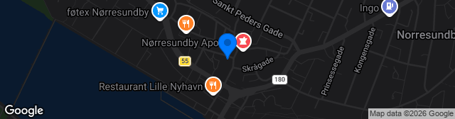 Map showing Nordjyske Bank Arena
