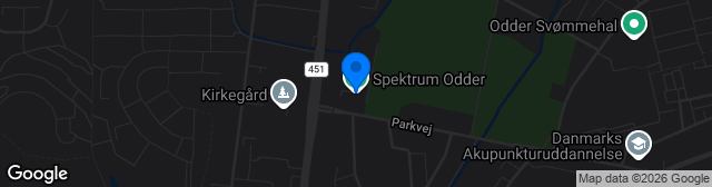 Map showing Spektrum Odder