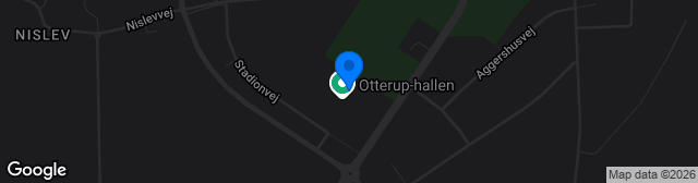 Map showing Otterup Stadion