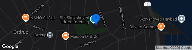 Map showing Skovshoved IP