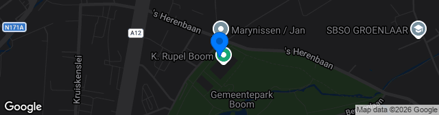 Map showing Gemeentelijk Parkstadion