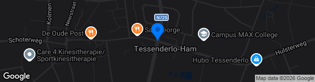 Map showing Sportcentrum Tessenderlo