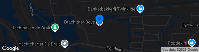 Map showing Sportpark Drachtster Bos