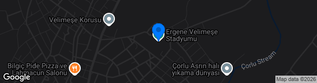 Map showing Mustafa Kemal Atatürk Stadyumu