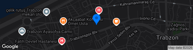 Map showing Yavuz Selim Stadı