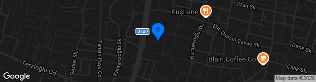 Map showing Atatürk Şehir Stadyumu