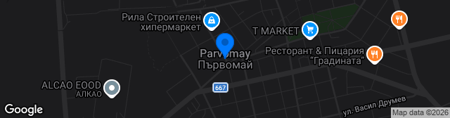 Map showing Stadion Borislav